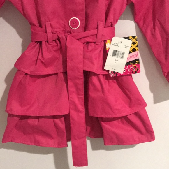 NWT - Pink Platinum Raincoat - Picture 3 of 6